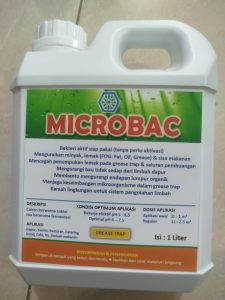 Jual Bakteri Microbac Grease Trap Limbah Dapur MBG